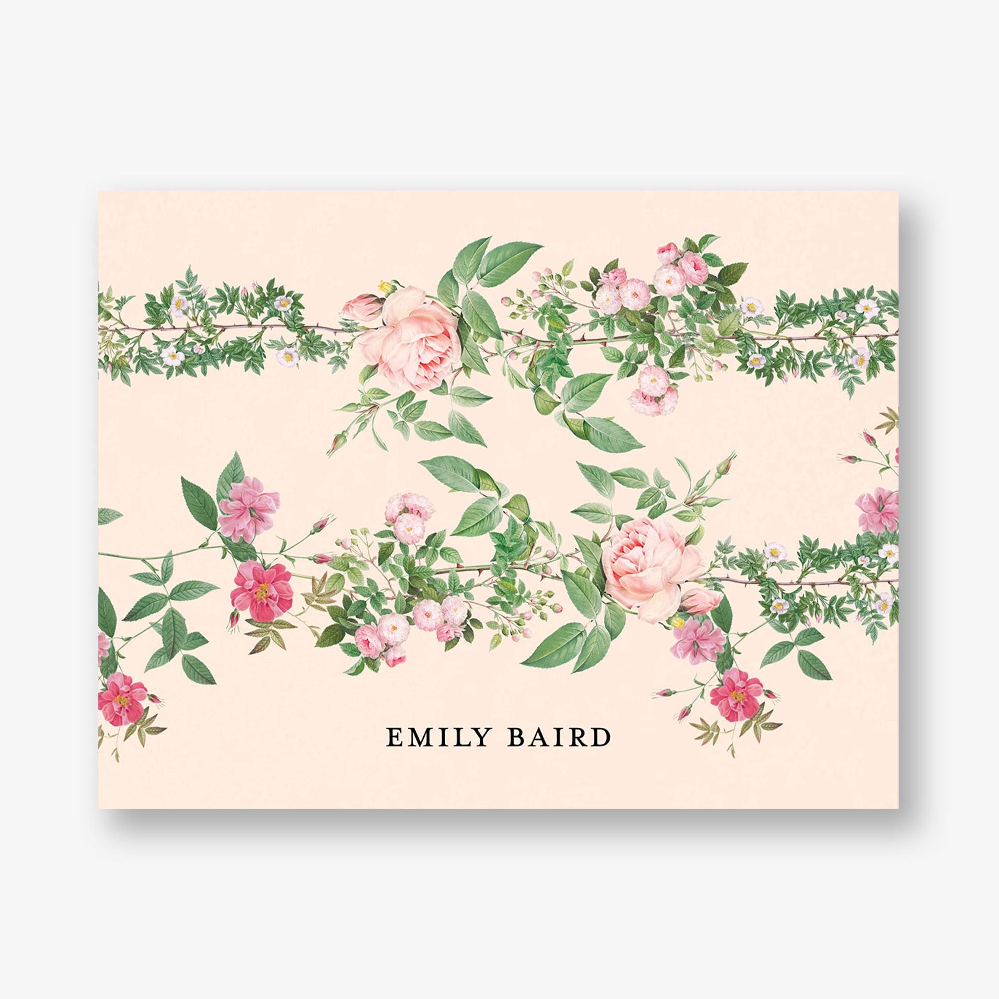 Petal Society Folded Stationery