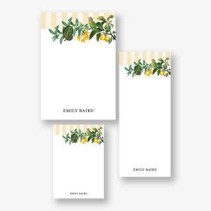 Sunroom Soiree Personalized Mixed Notepad Set