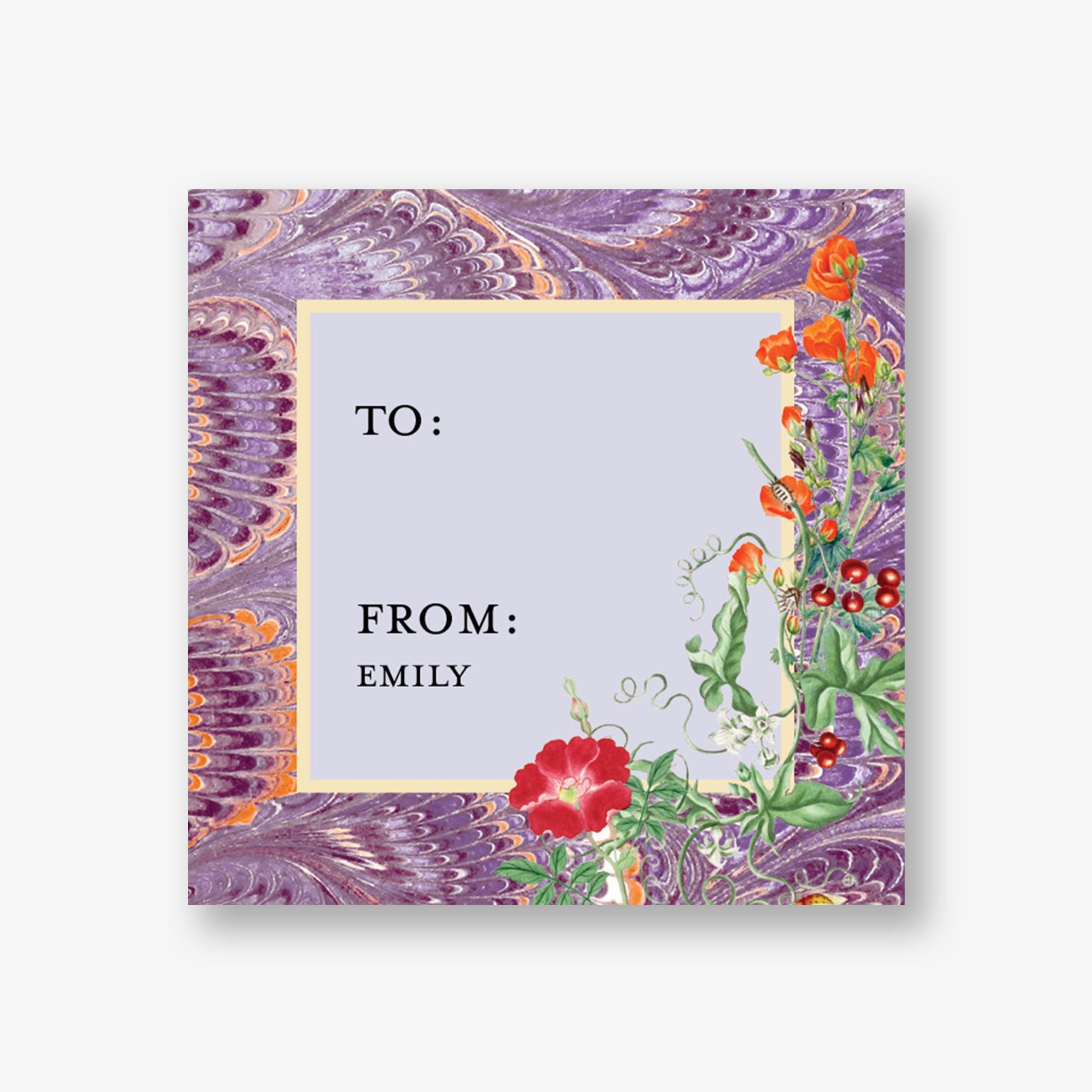 Parlor Pageant Custom Gift Tag Label