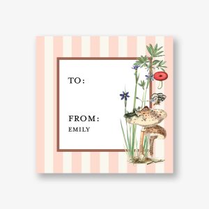 Woodland Curios Custom Gift Tag Label