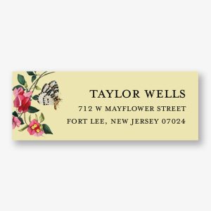 Velvet Menagerie Return Address Label