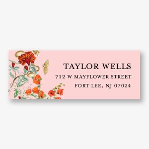 Parlor Pageant Return Address Label