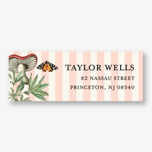 Woodland Curios Return Address Label