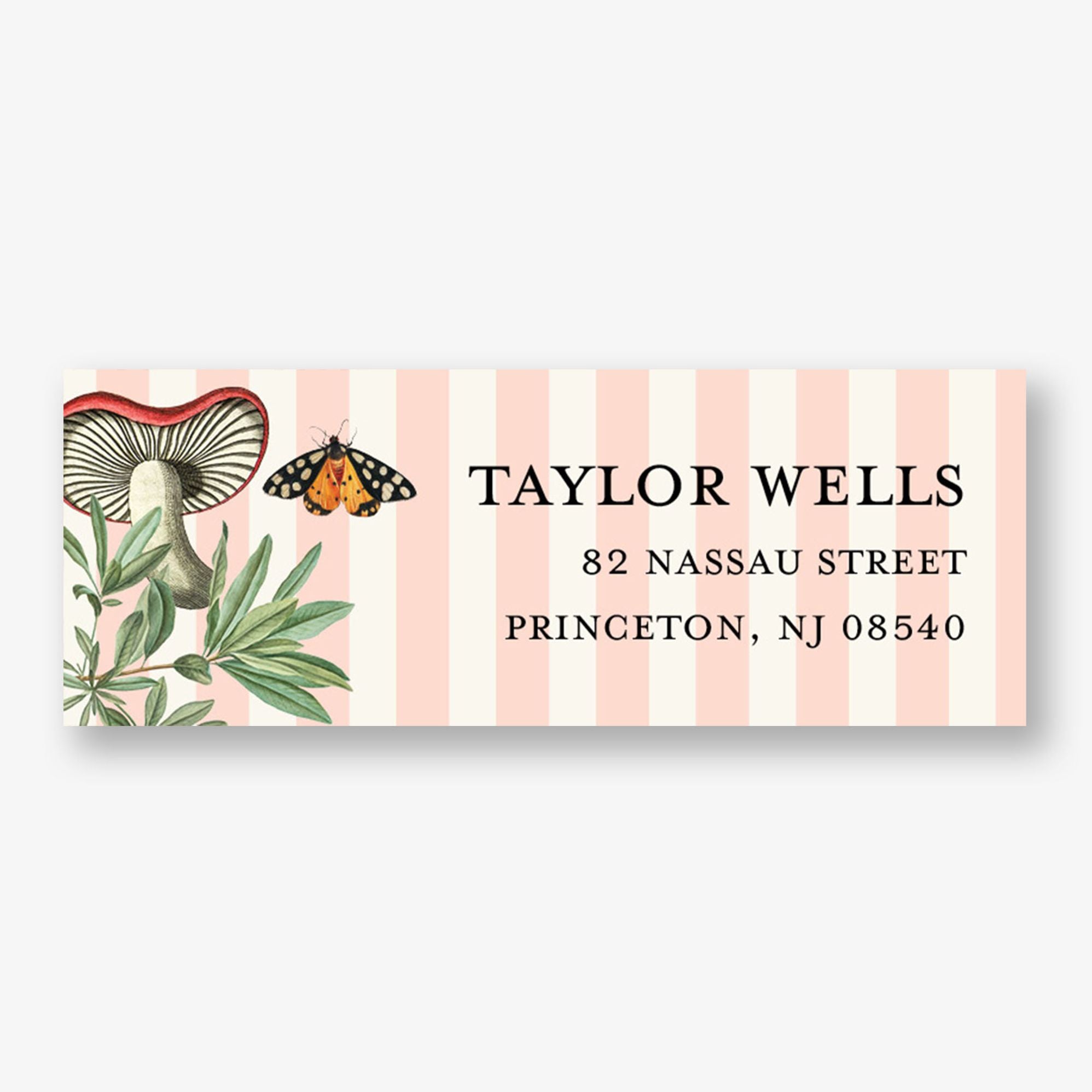 Woodland Curios Return Address Label
