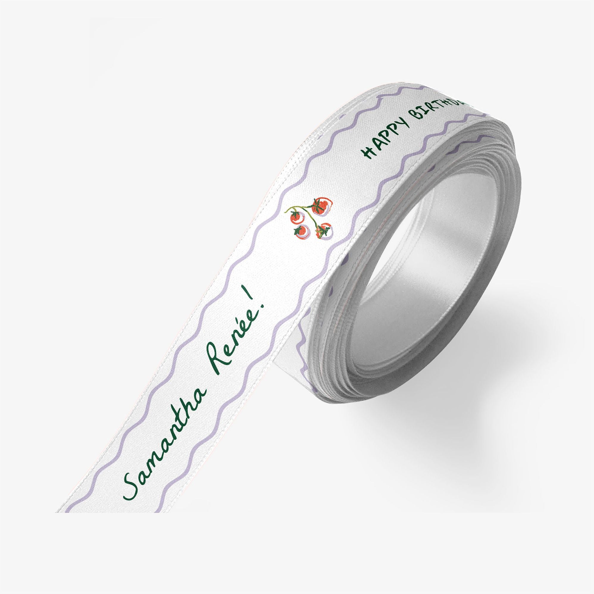 Picnic Party Custom Ribbon 2 Yard Spool - Image 4