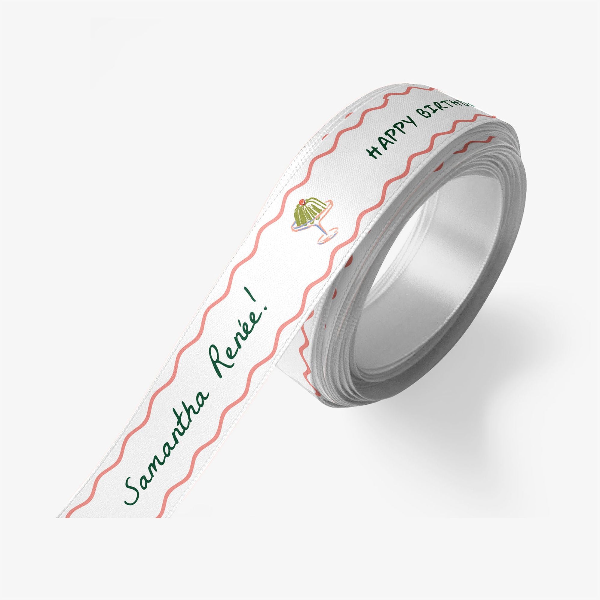 Picnic Party Custom Ribbon 10 Yard Spool - Image 4