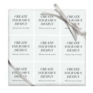 Upload Your Own Custom Wrapping Paper - 9 Photos Repeating