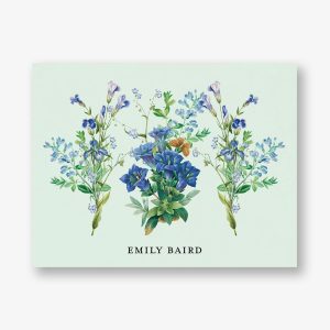 Bluebell Salon Folded Stationery