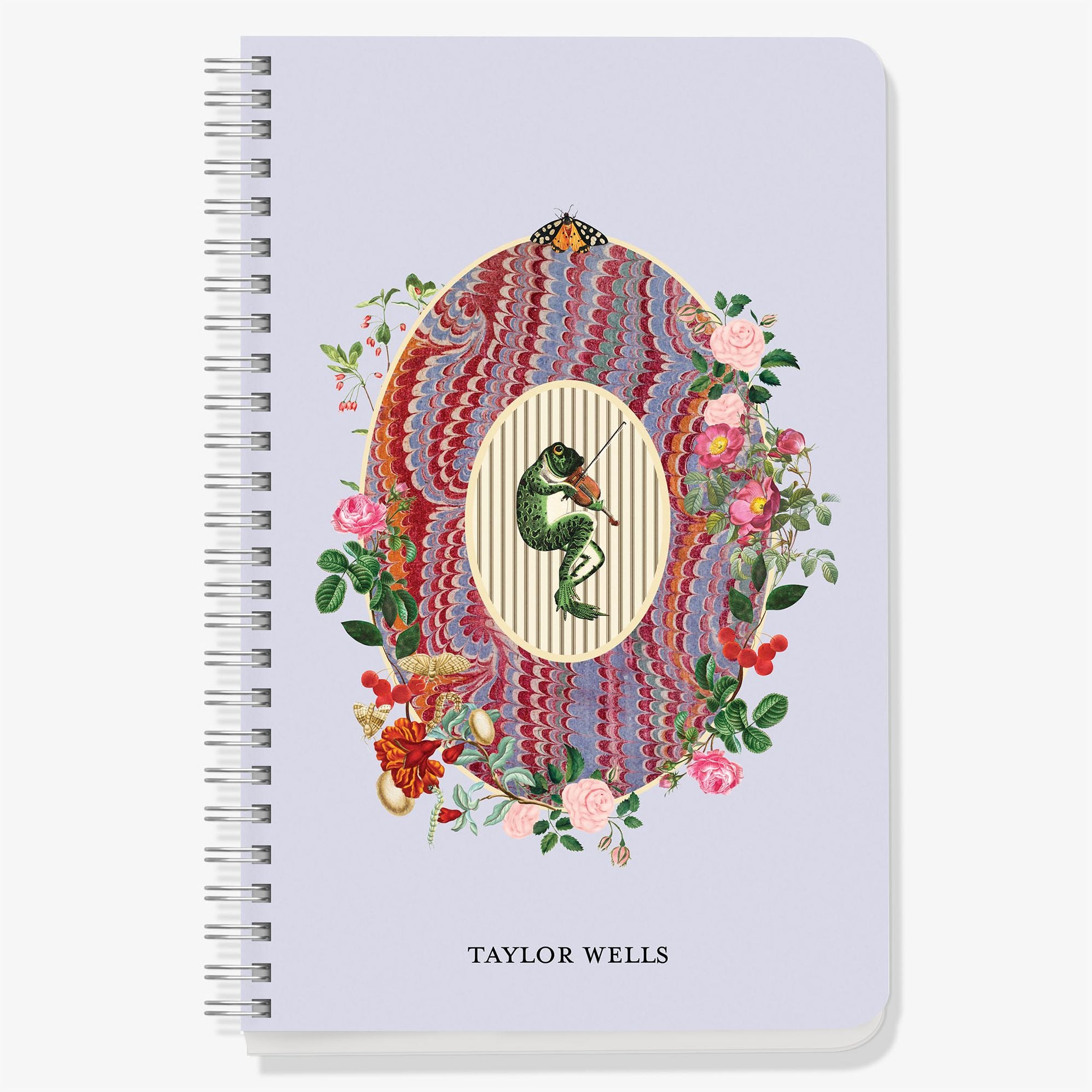 Marbled Menagerie Custom Journal