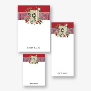 Marbled Menagerie Personalized Mixed Notepad Set