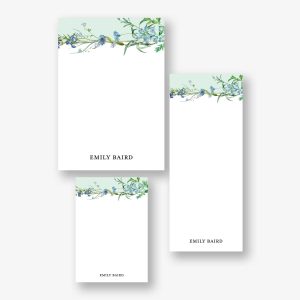 Bluebell Salon Personalized Mixed Notepad Set