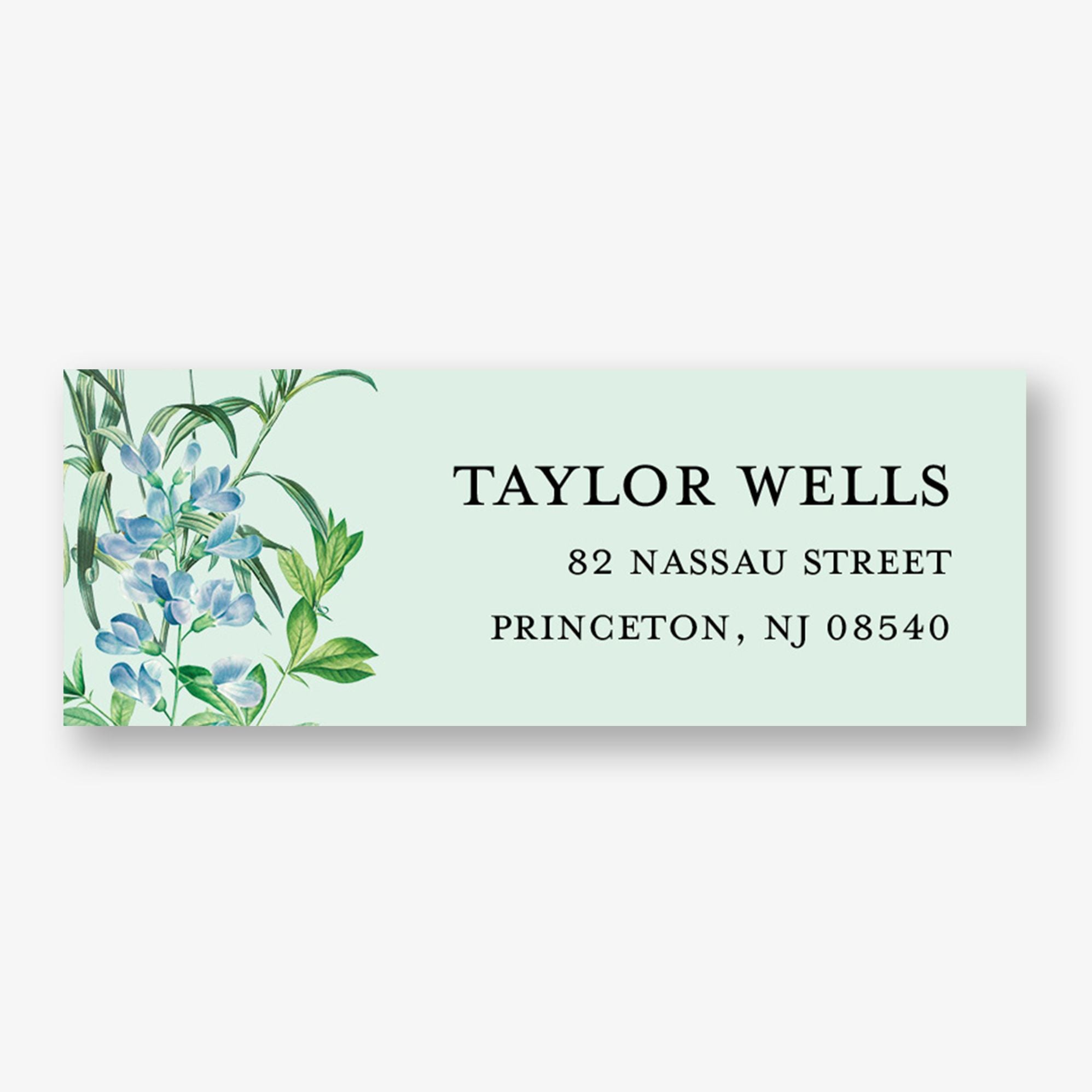 Bluebell Salon Return Address Label