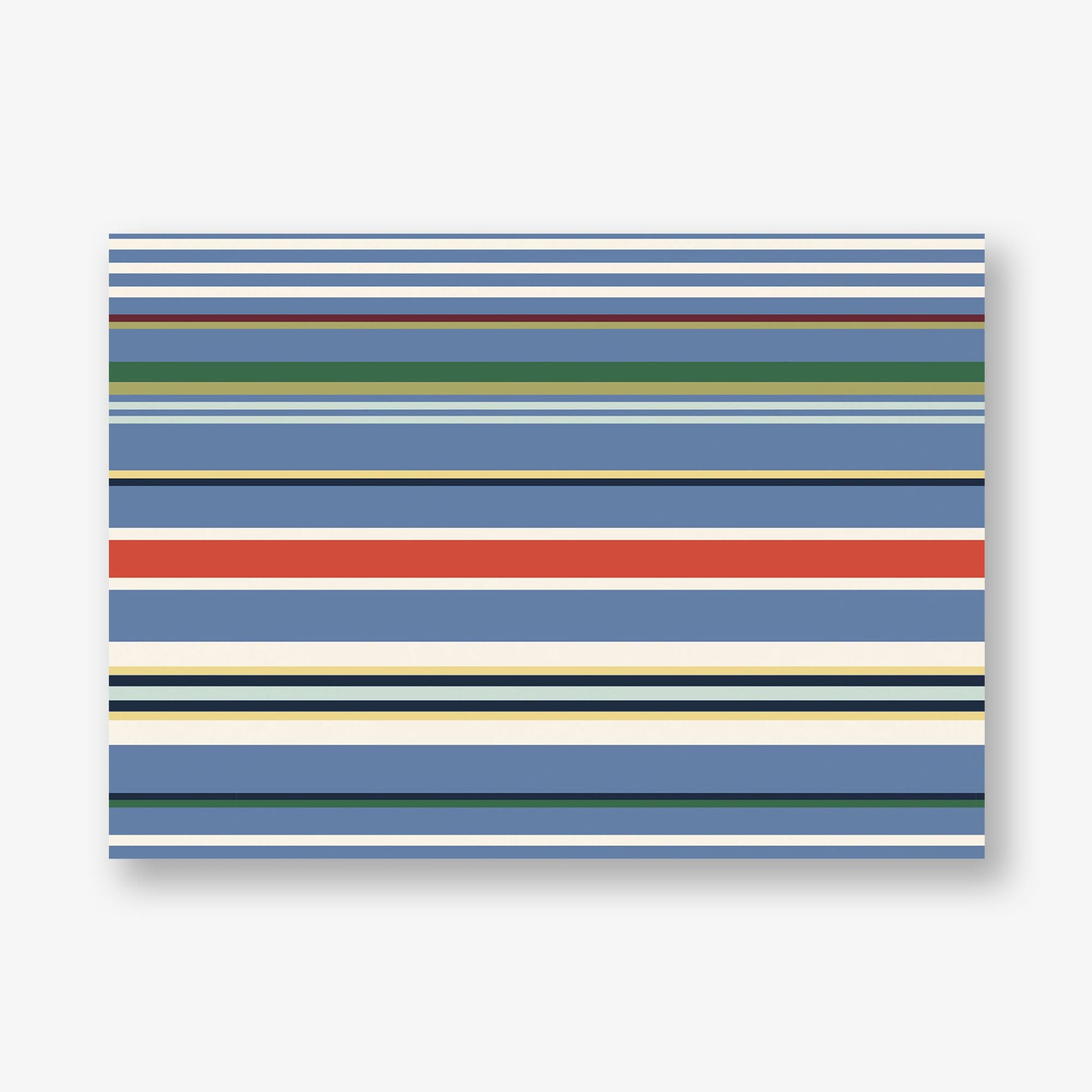 Coloful Stripes Bar Mitzvah Invitation - Image 2