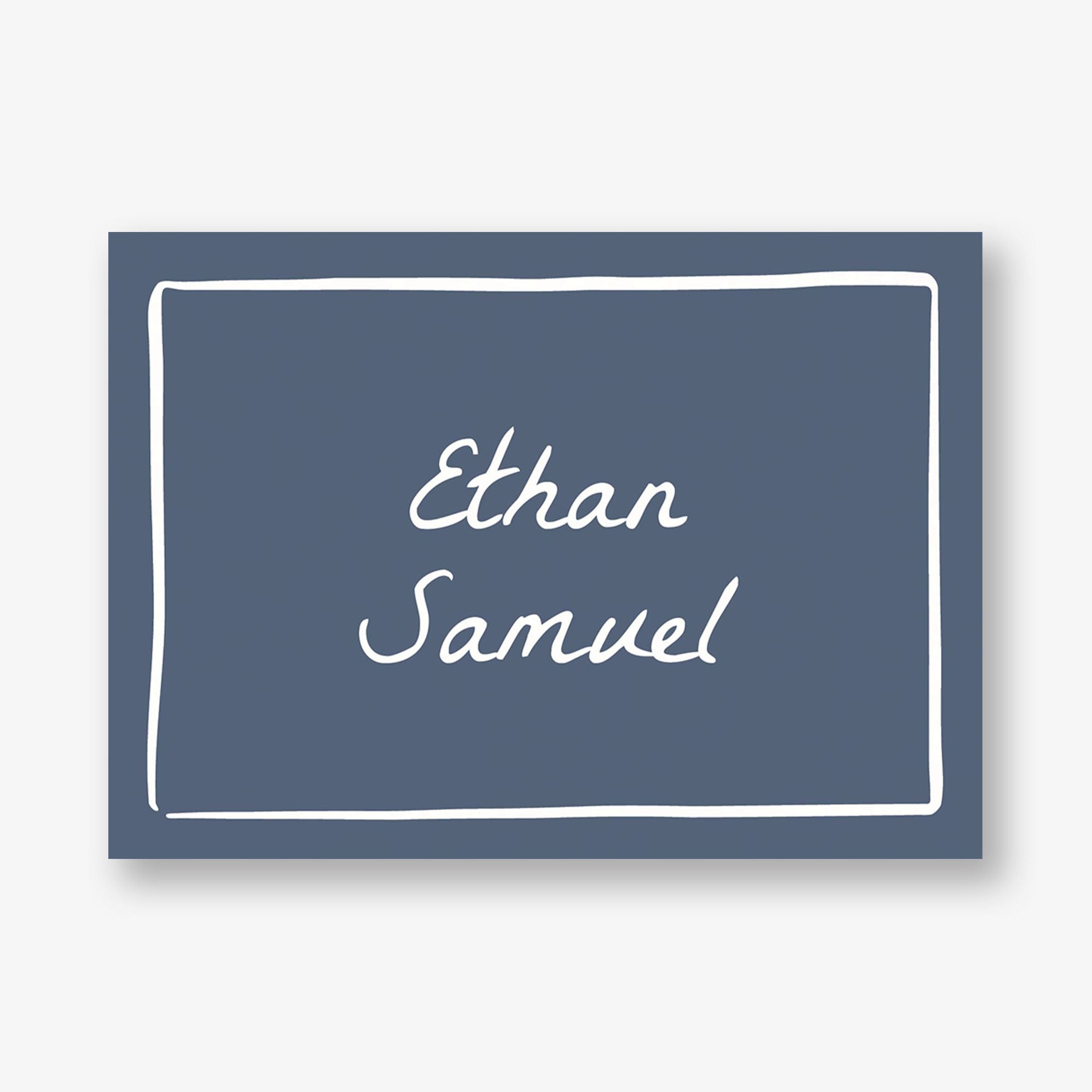 Hand Drawn Border Bar Mitzvah Stationery - Image 5