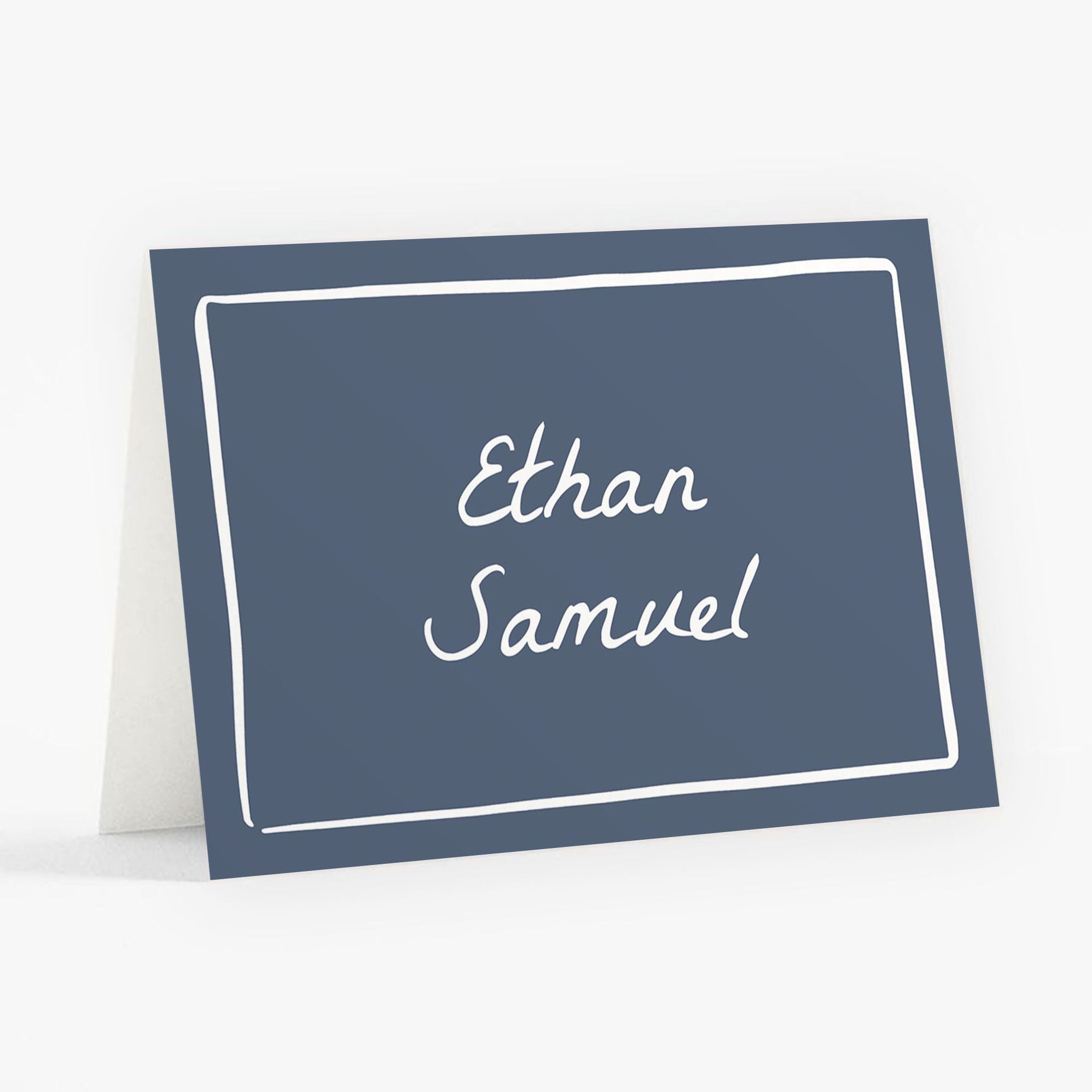 Hand Drawn Border Bar Mitzvah Stationery - Image 6