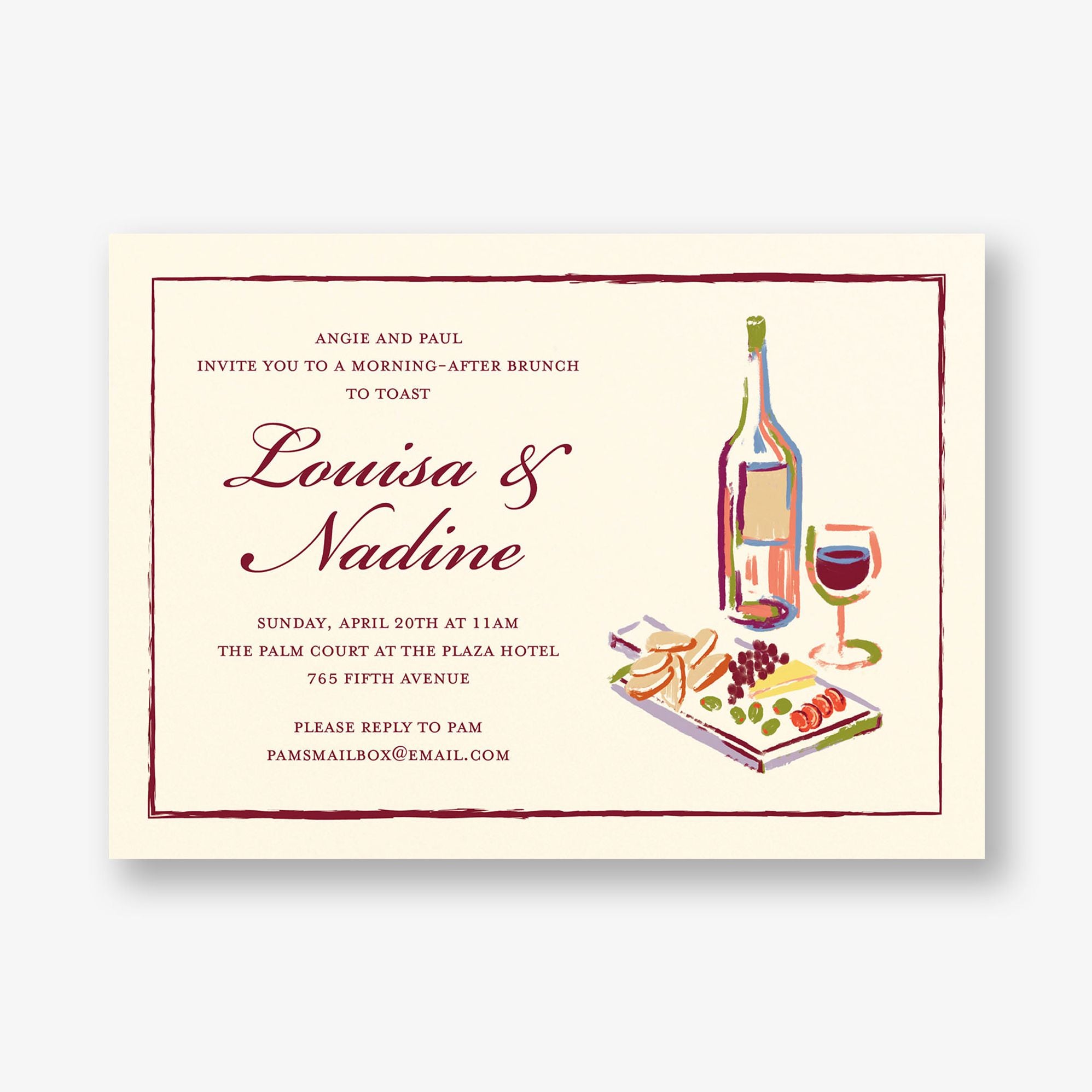 Charcuterie Party Invitation