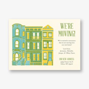 Townhouse Moving Announcement