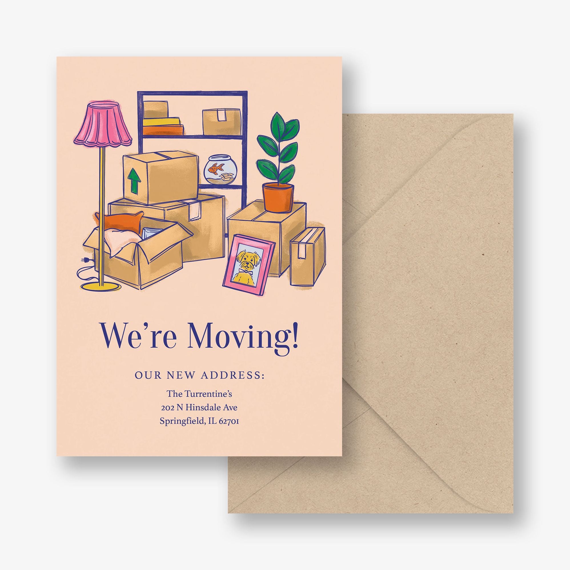 Moving Boxes Moving Announcement - Image 2