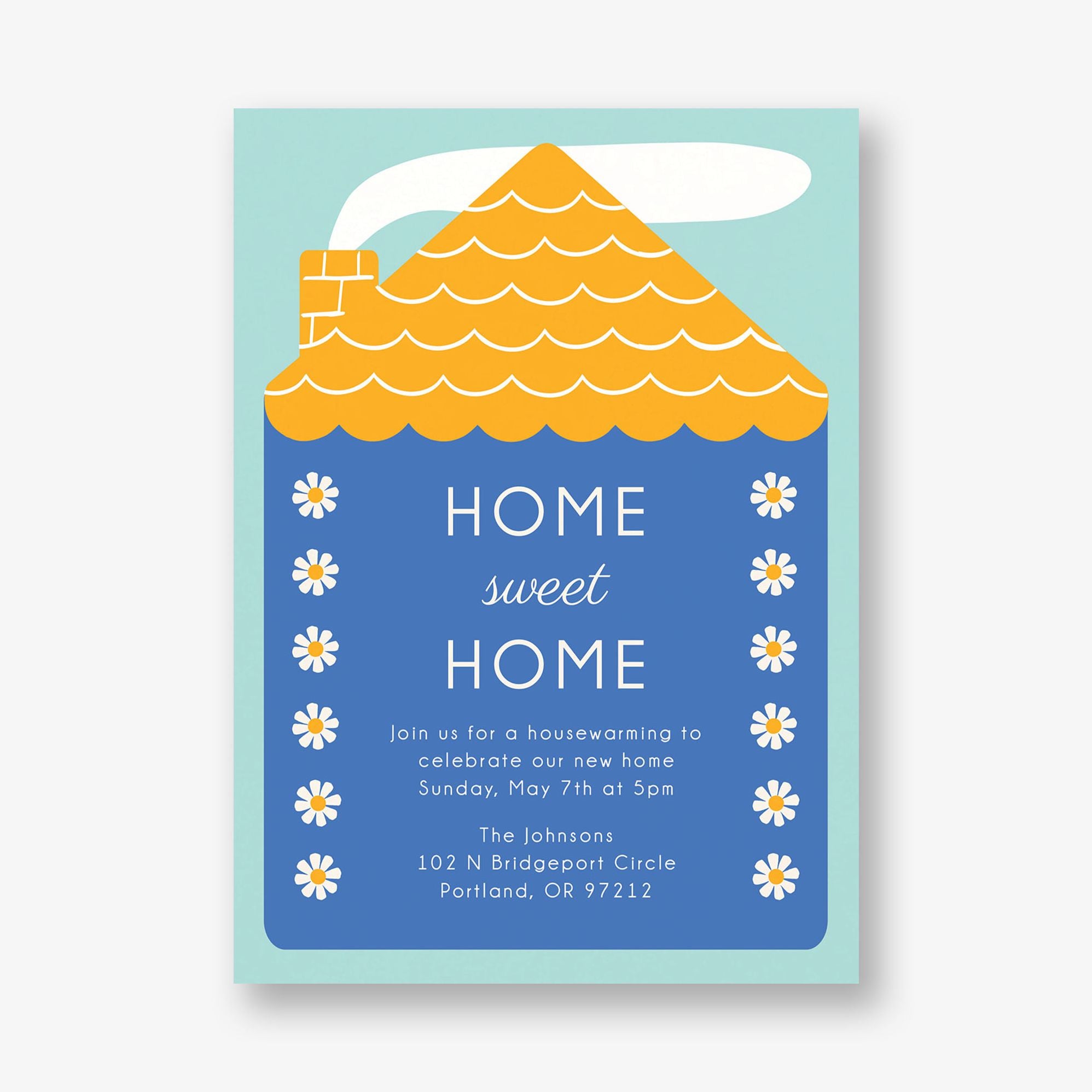 Home Sweet Home Moving Announcement