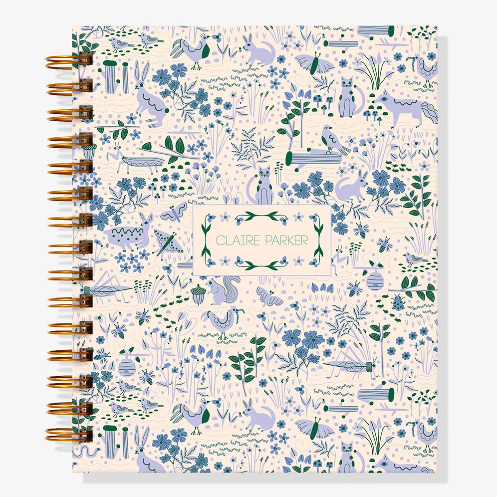 Garden Friends 12-Month Custom Planner