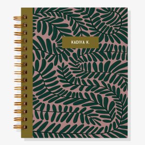Ferns 12-Month Custom Planner