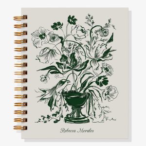 Romantic Greenery 12-Month Custom Planner