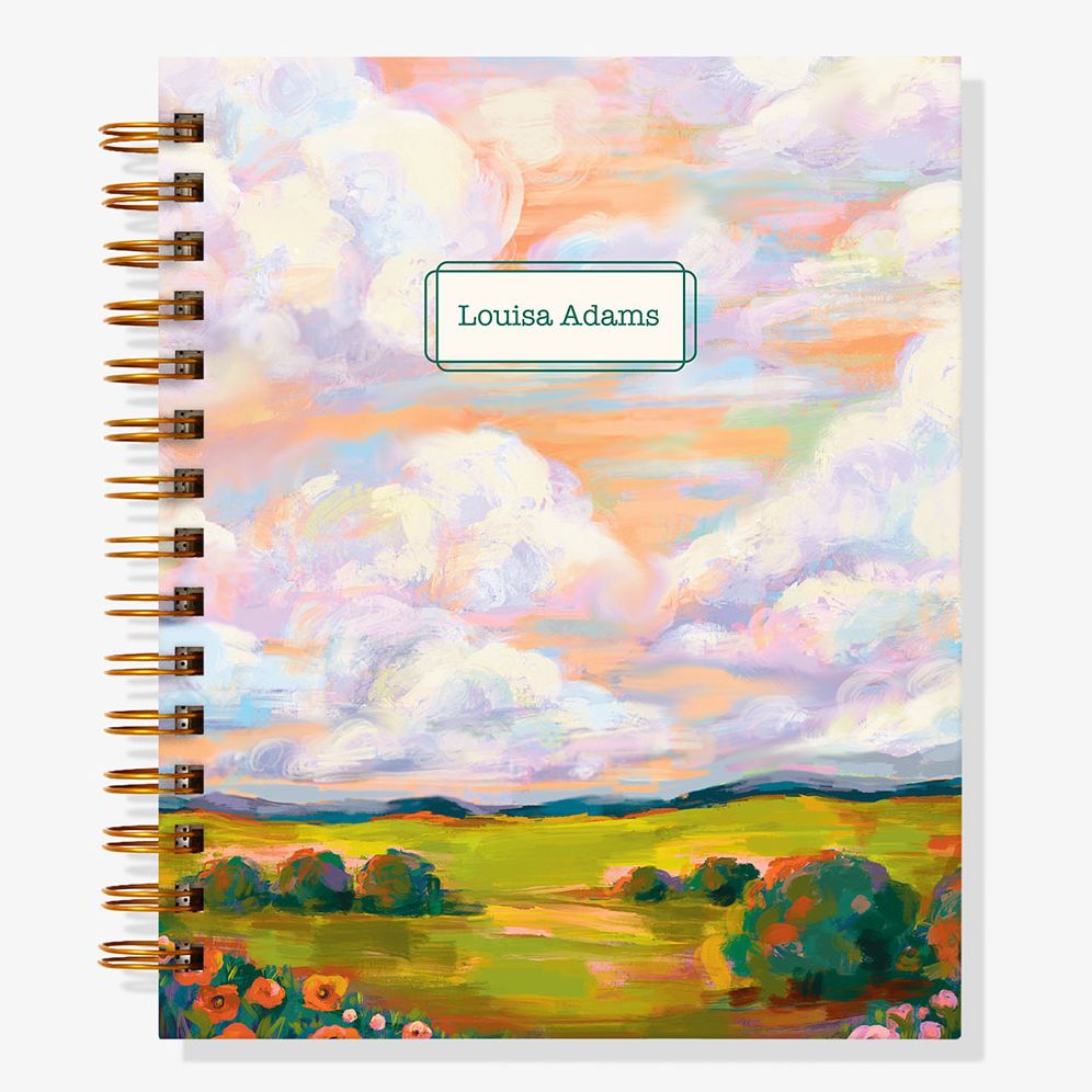 Dreamy Pasture 12-Month Custom Planner