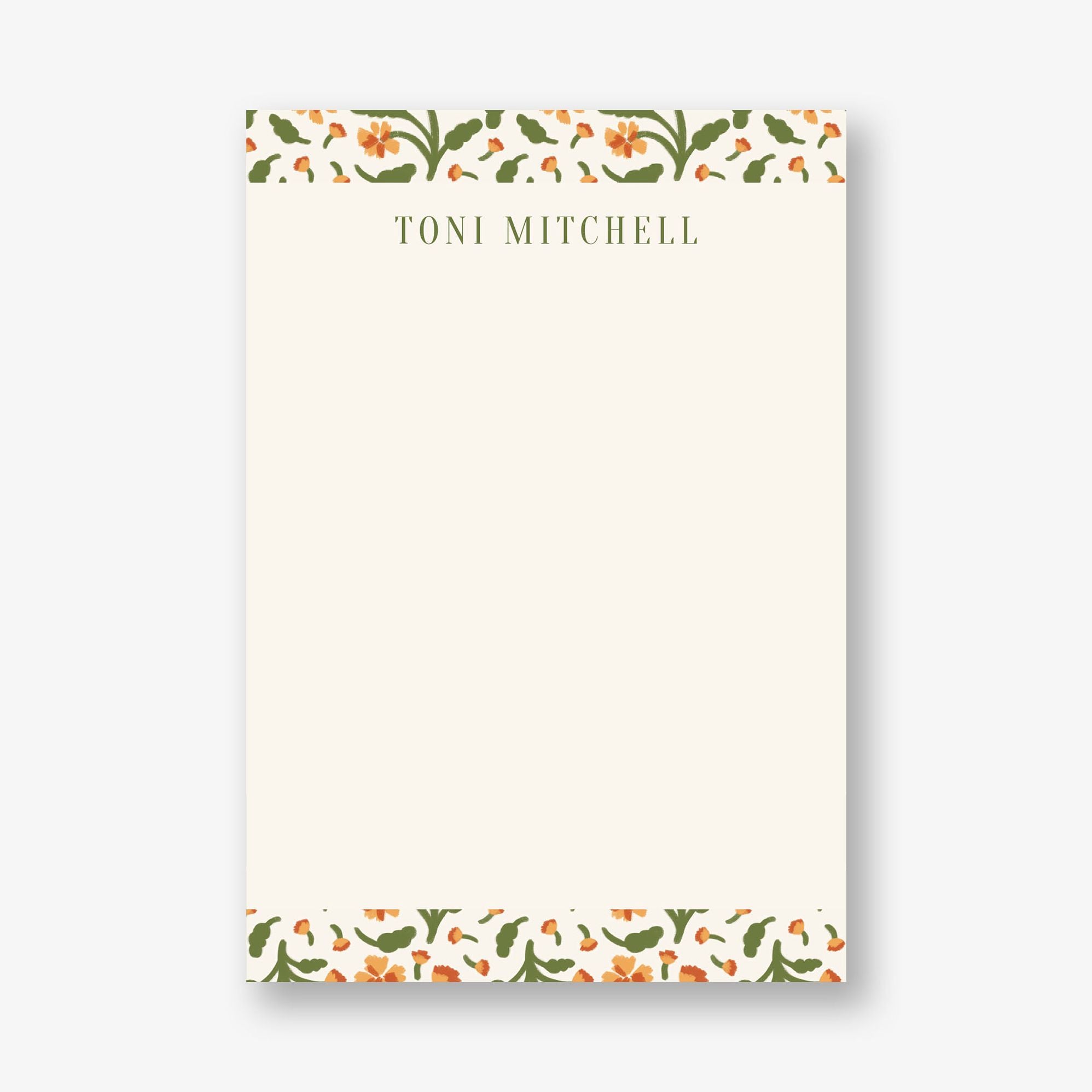 Scattered Stems Personalized Notepad Set - Image 3