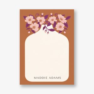 Bright Blossom Vase Stationery