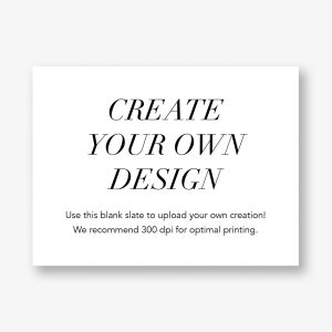 Adhesive Bookplate Horizontal - Upload Your Own