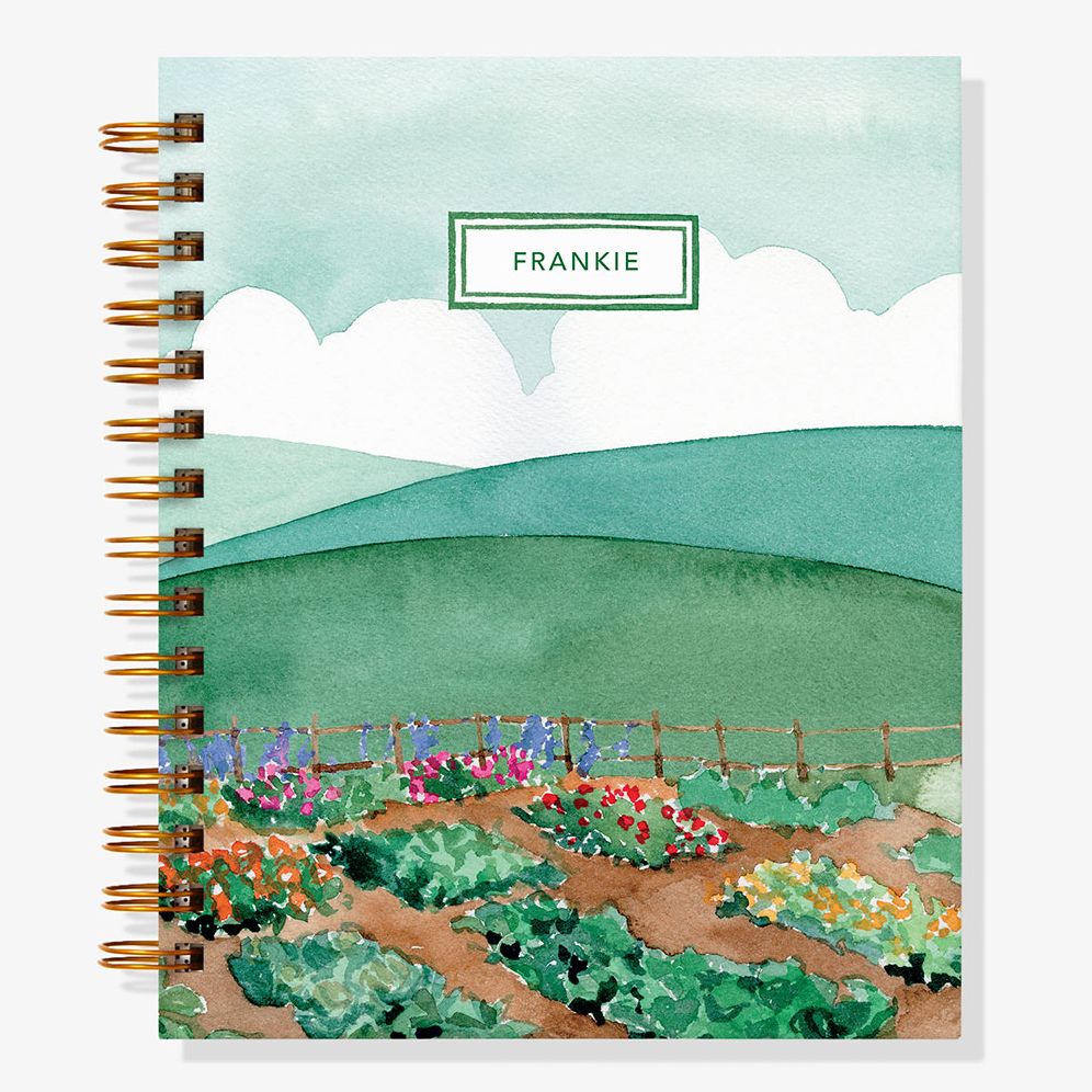 Garden 12-Month Custom Planner