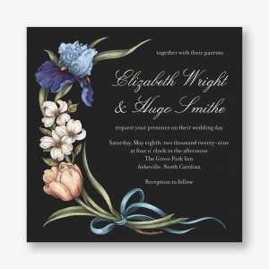 Spring Florals Wedding Invitation