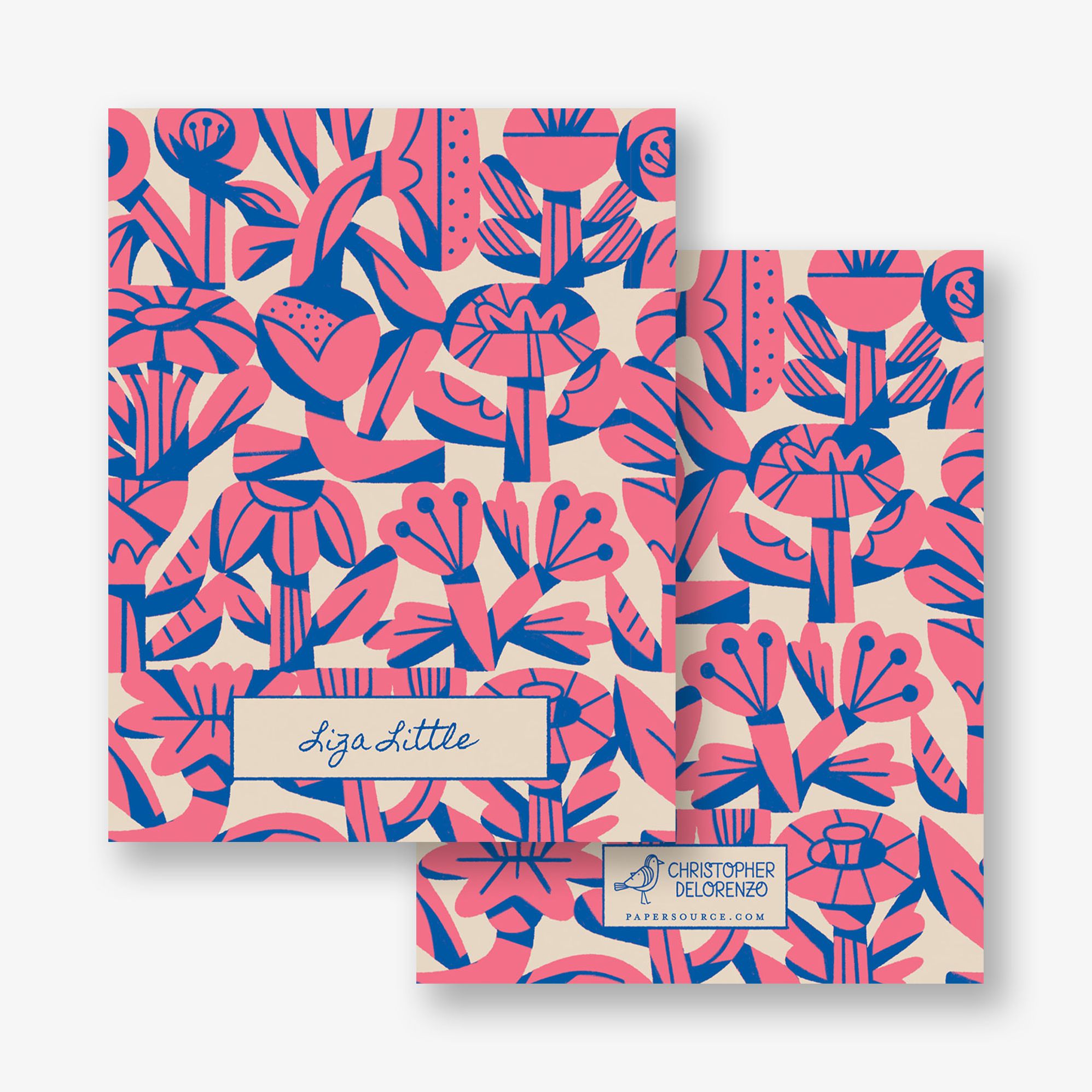 Flower Block Folded Stationery - Image 6