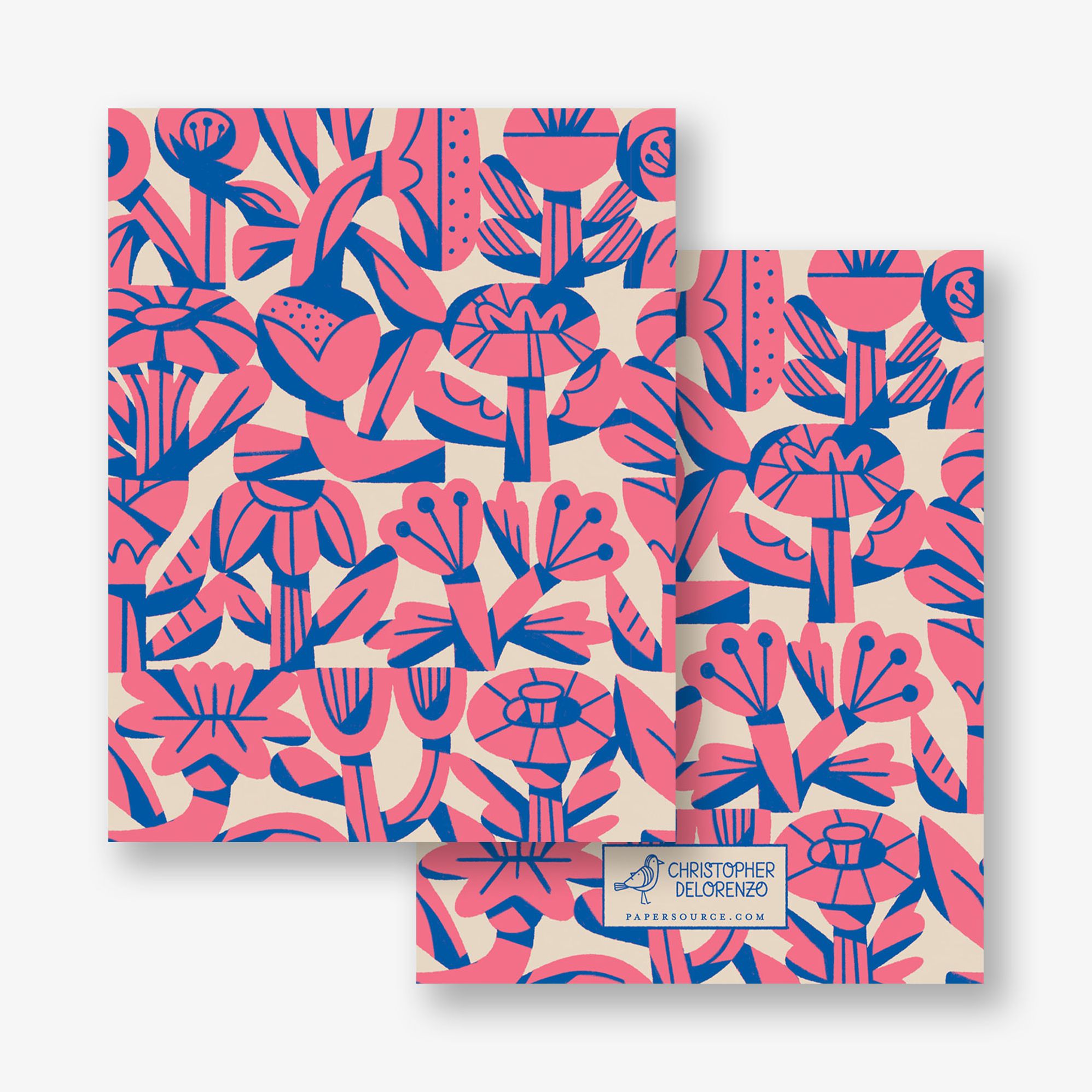 Flower Block Folded Stationery - Image 8