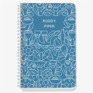 Flower Lines Custom Journal