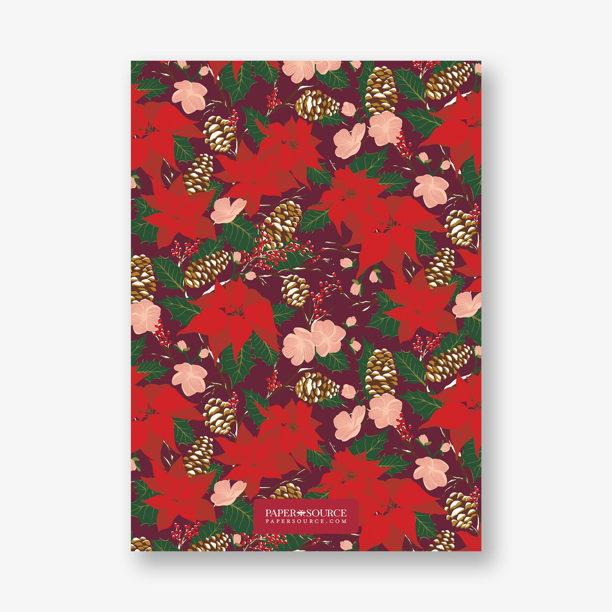 Poinsettia Foil Frame Holiday Card - Image 5