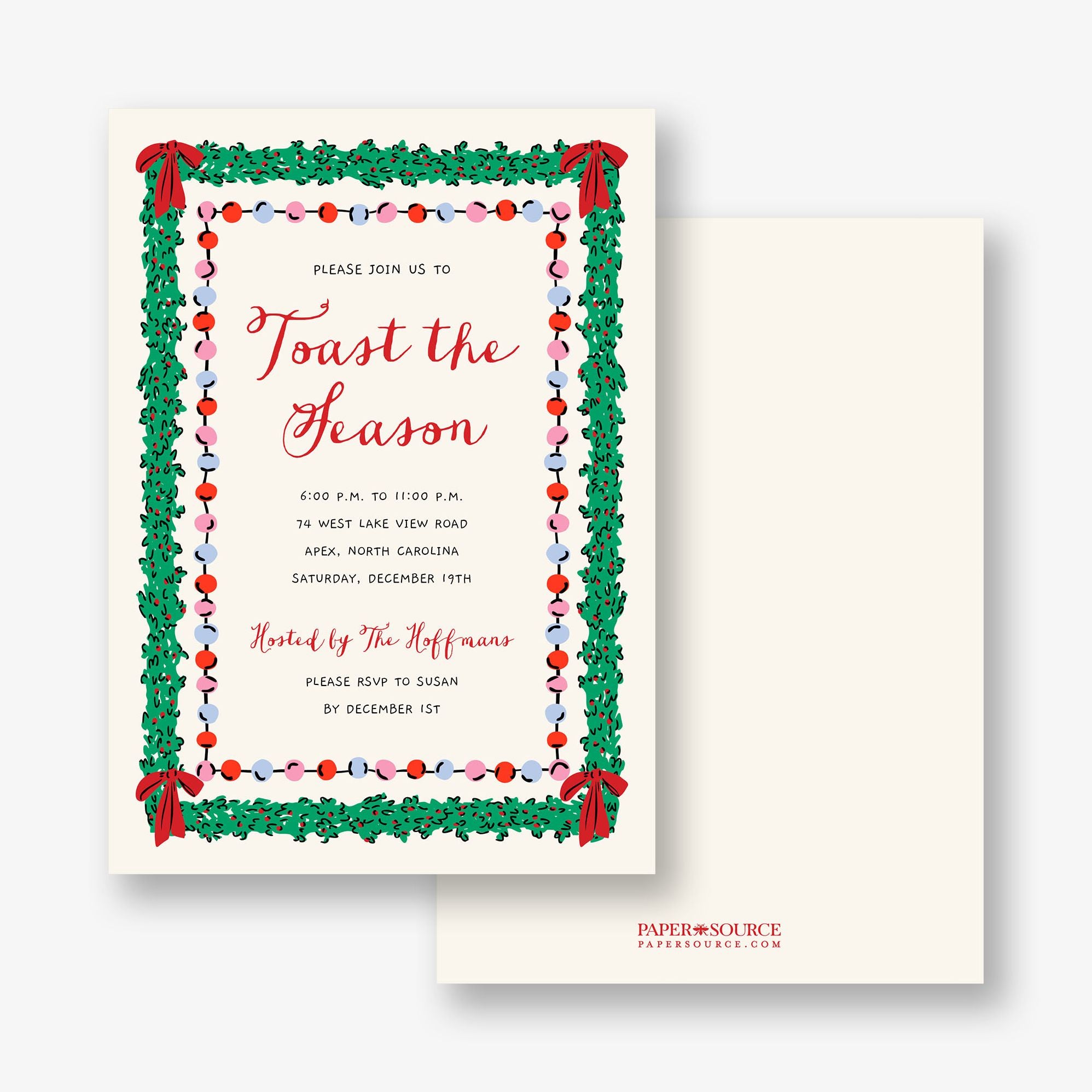 Holidazzle Holiday Party Invitation - Image 3