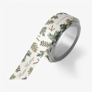 Pine Bough Frame Custom Ribbon 2 Yard Spool