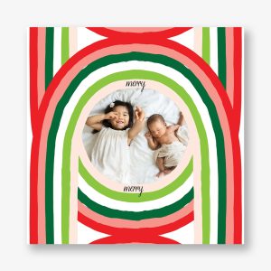 Merry Arches Holiday Photo Card