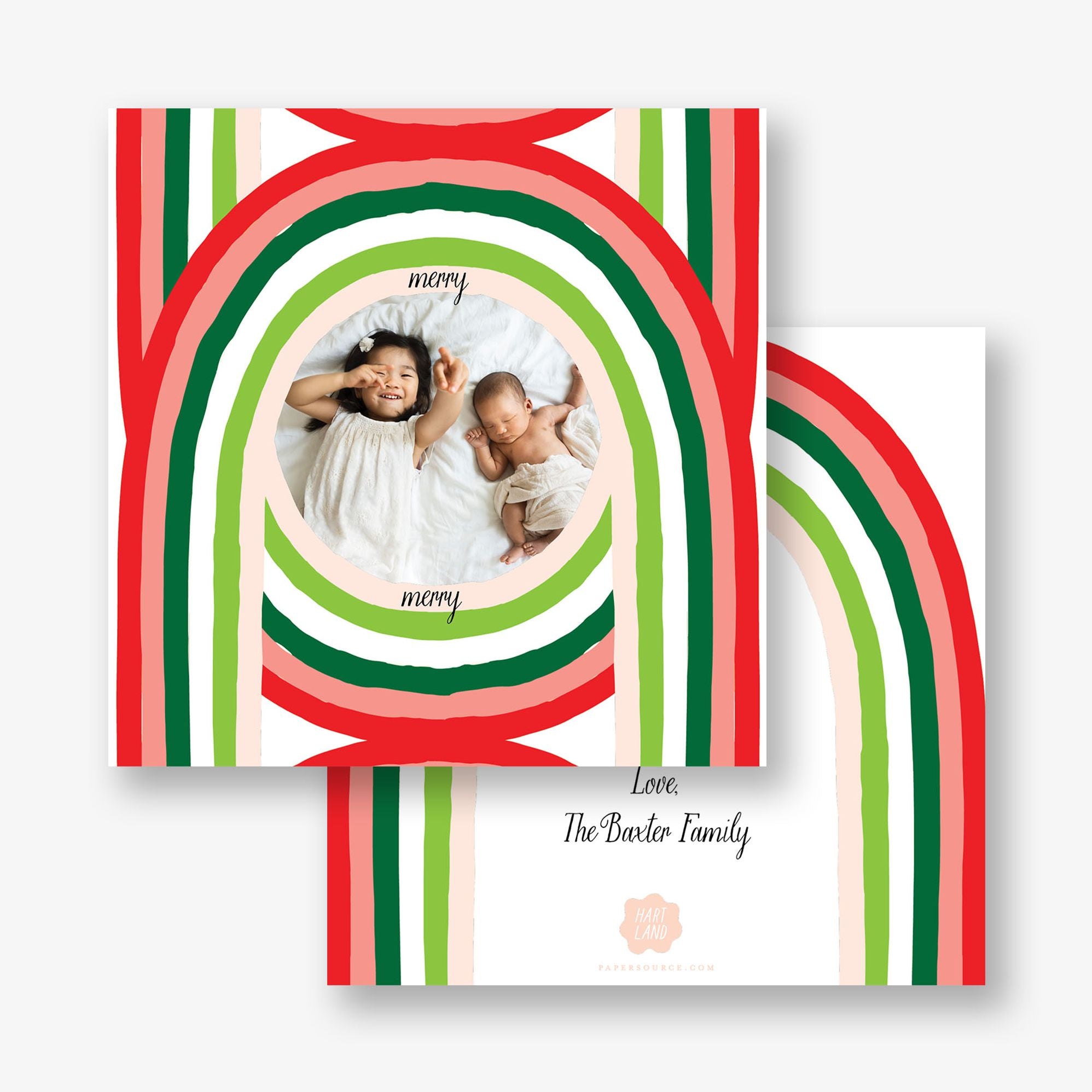 Merry Arches Holiday Photo Card - Image 2