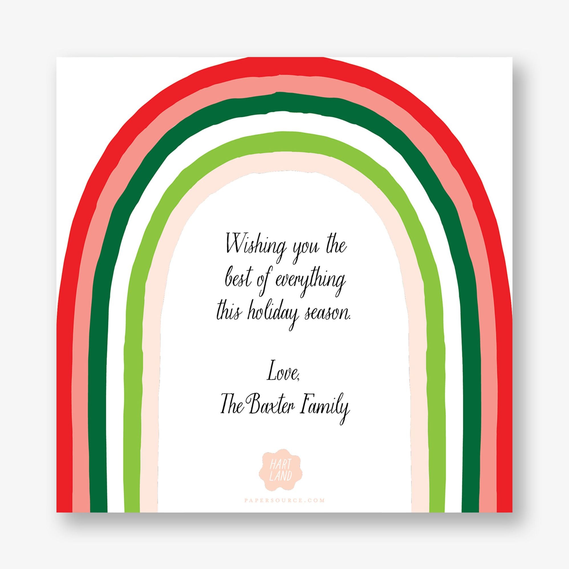 Merry Arches Holiday Photo Card - Image 3