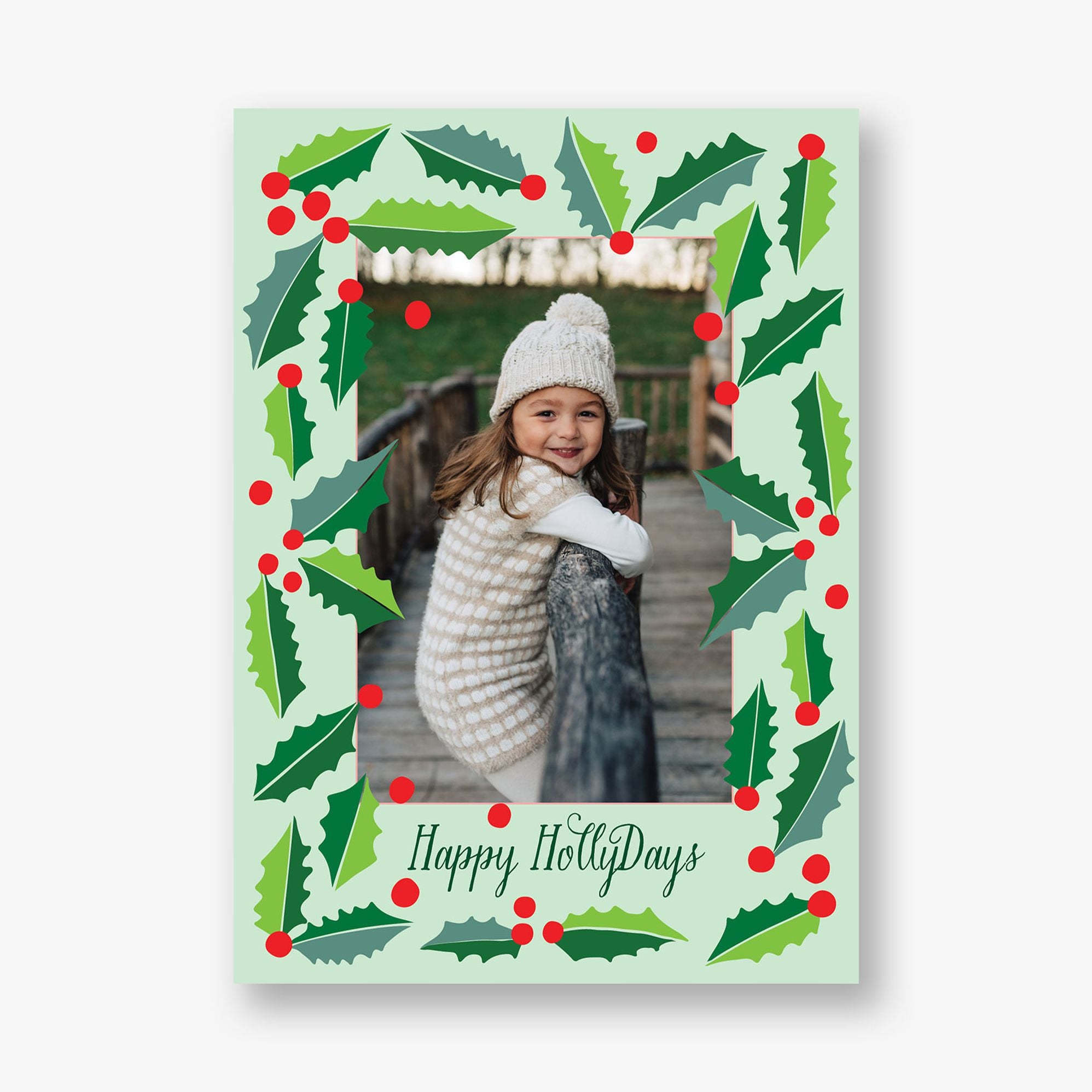 Holly Days Holiday Photo Card - Image 5