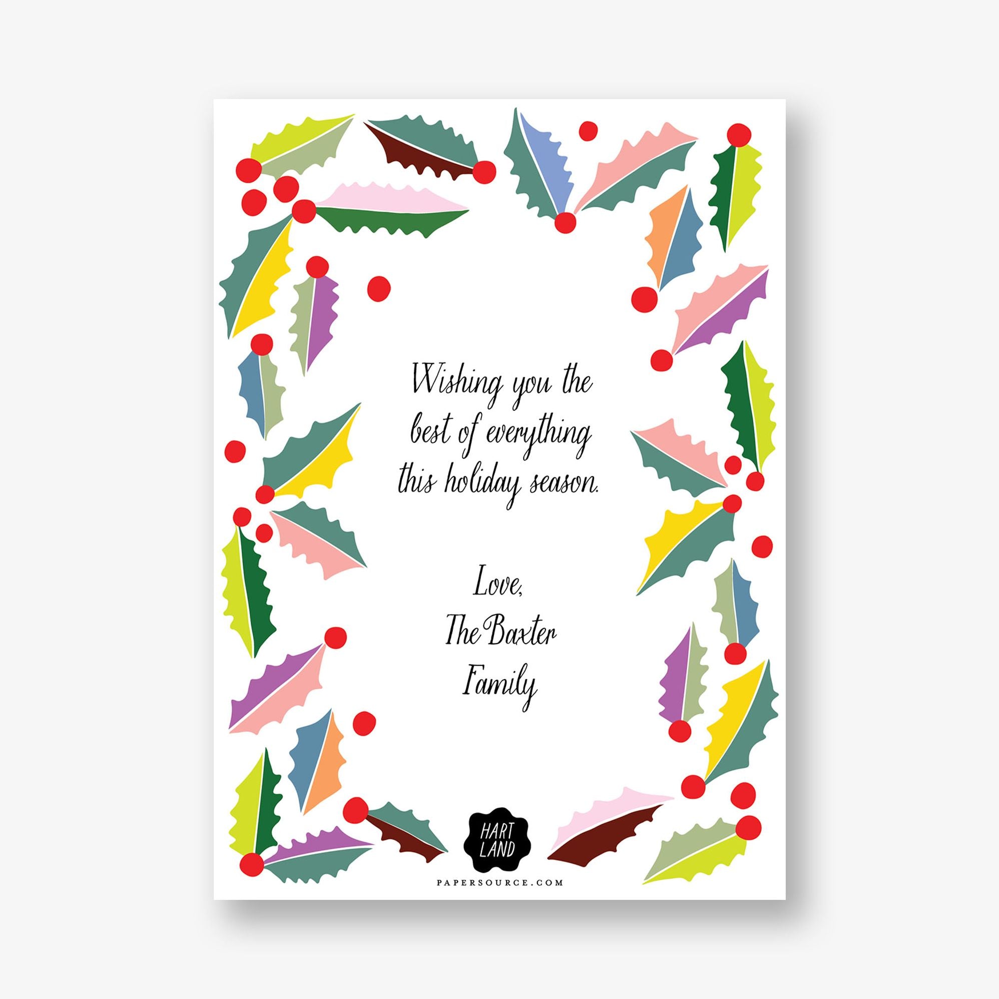 Holly Days Holiday Photo Card - Image 6