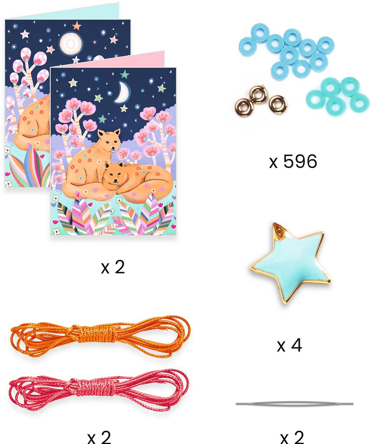 DJECO You & Me Star Heishi Bracelet Kit - Image 3