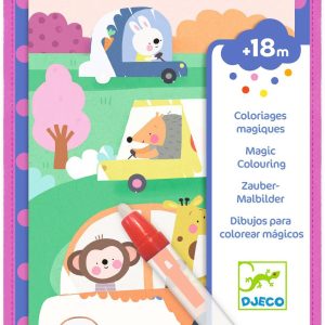 DJECO On the Road Magic Coloring