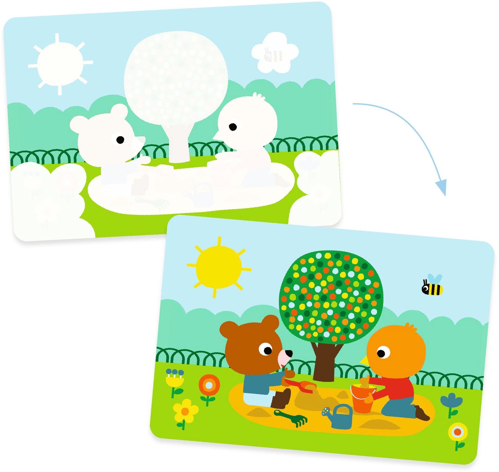DJECO In the Park Magic Coloring - Image 2