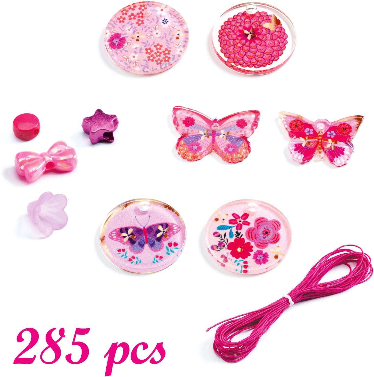 DJECO Butterflies Beads and Jewelry Kit - Image 4