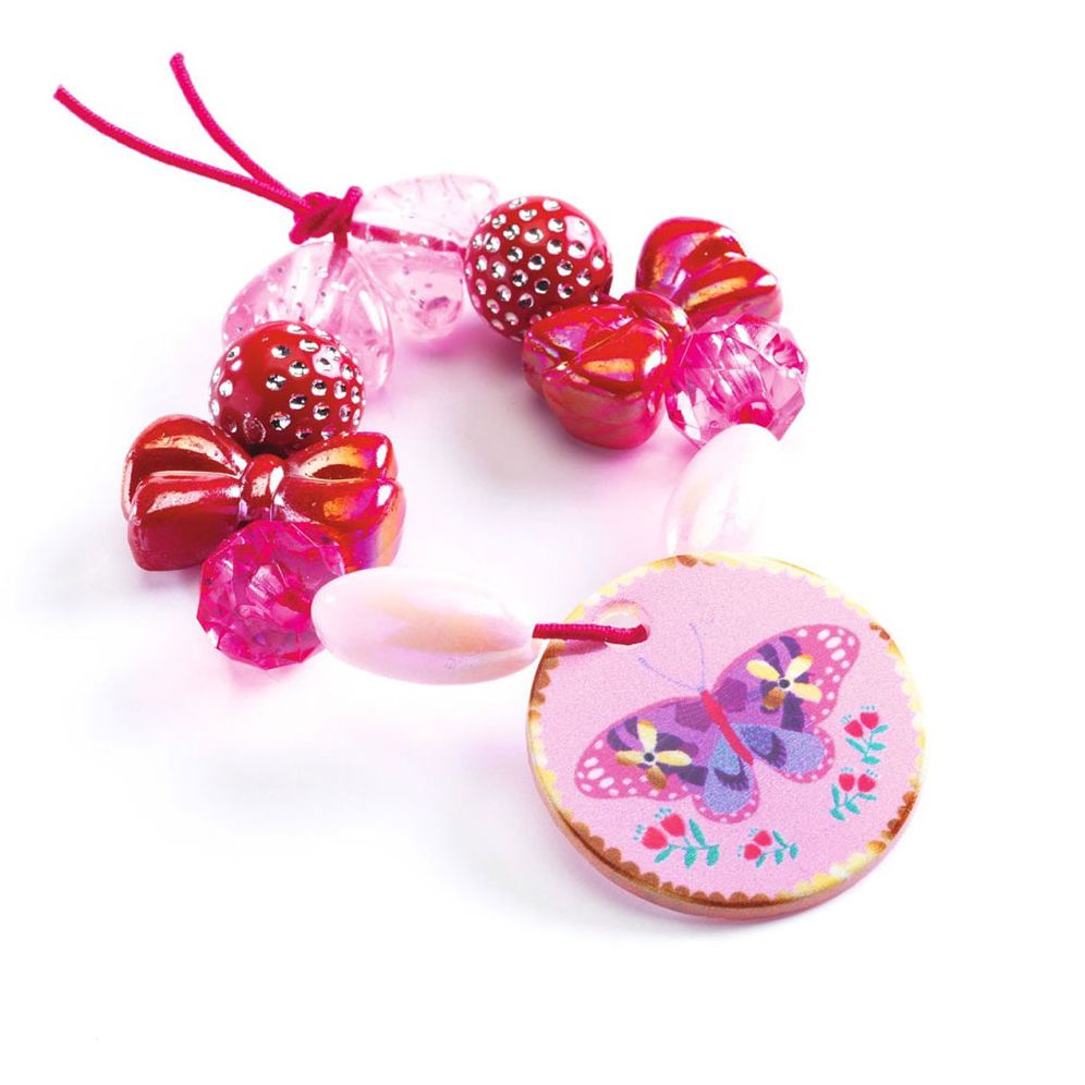 DJECO Butterflies Beads and Jewelry Kit - Image 7