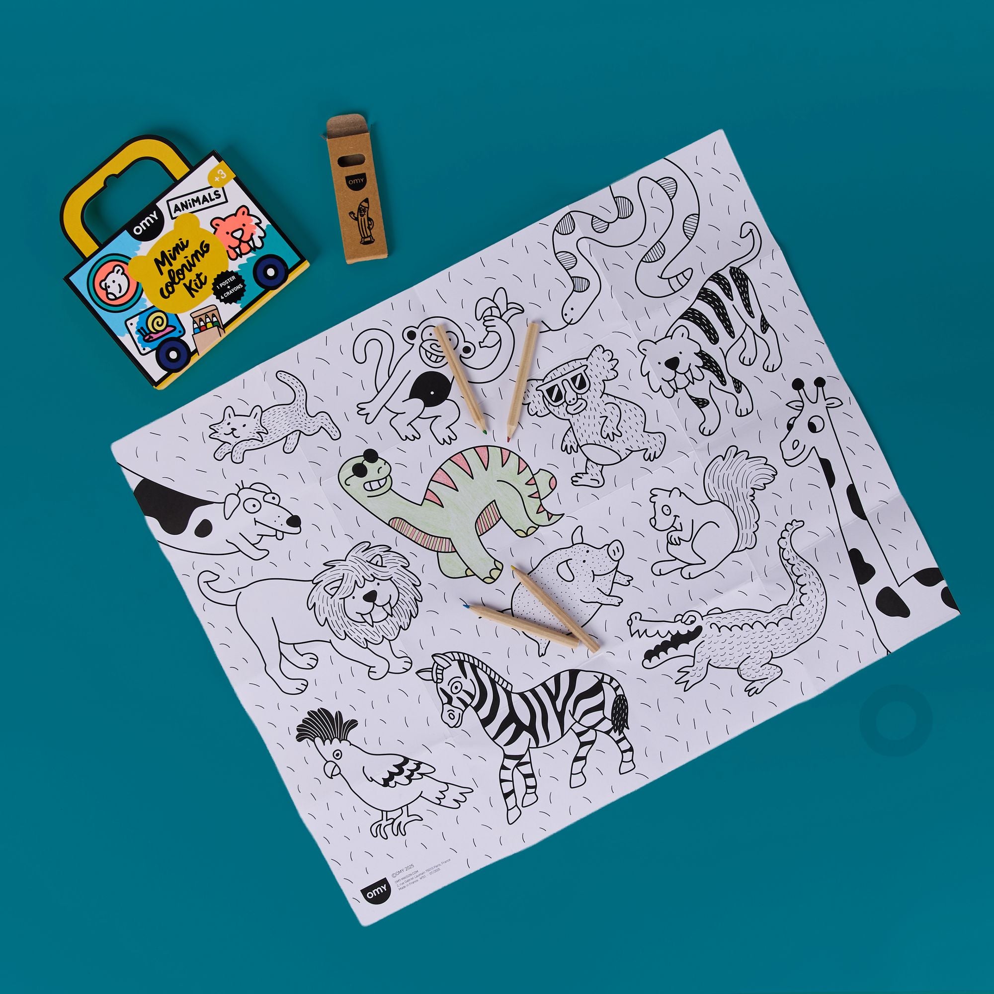 Mini coloring Kit Animals - Image 4