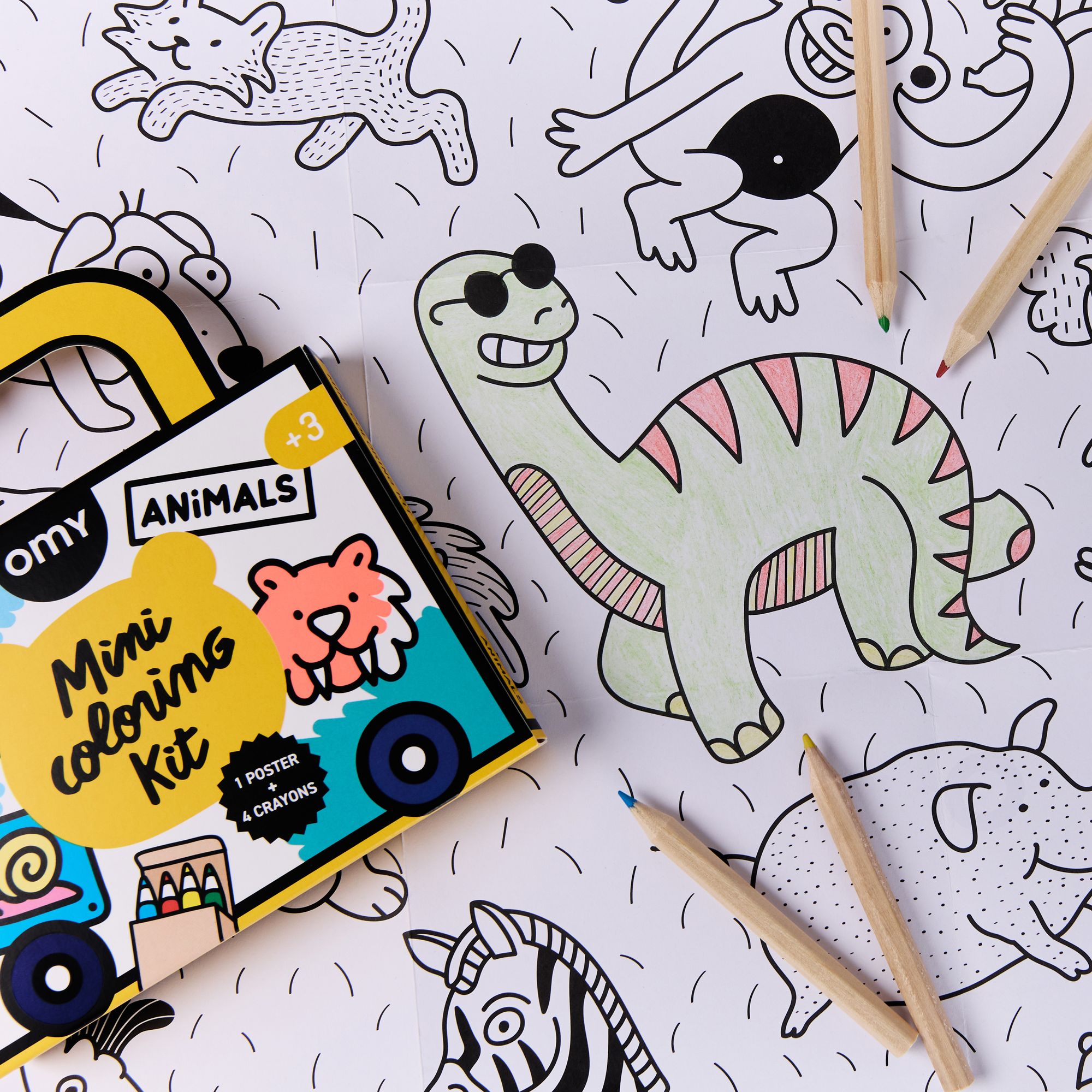 Mini coloring Kit Animals - Image 6